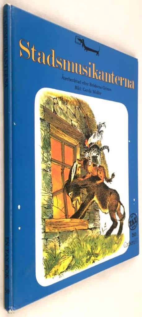 Enard, Jean-Pierre ; Muller, Gerda ; Grimm, Jacob ; Grimm, Wilhelm ; Fritz-Crone, Mirjam : Stadsmusikanterna - återberättad efter bröderna Grimm