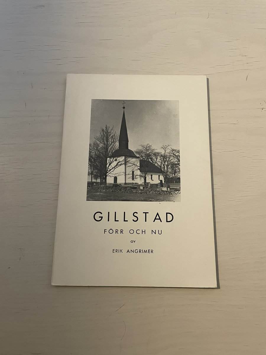 Erik Angrimer : Gillstad förr och nu
