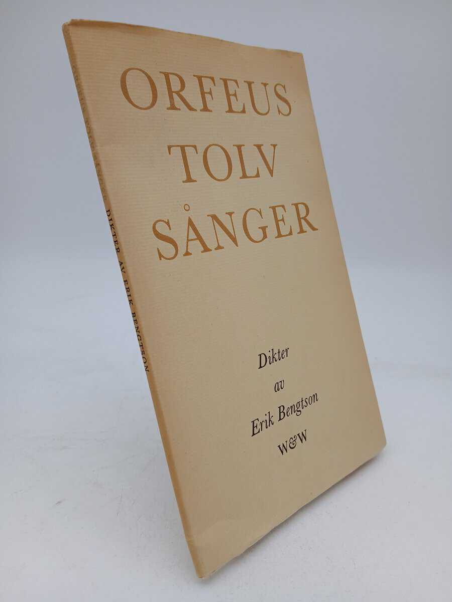 Erik Bengtson : Orfeus tolv sånger