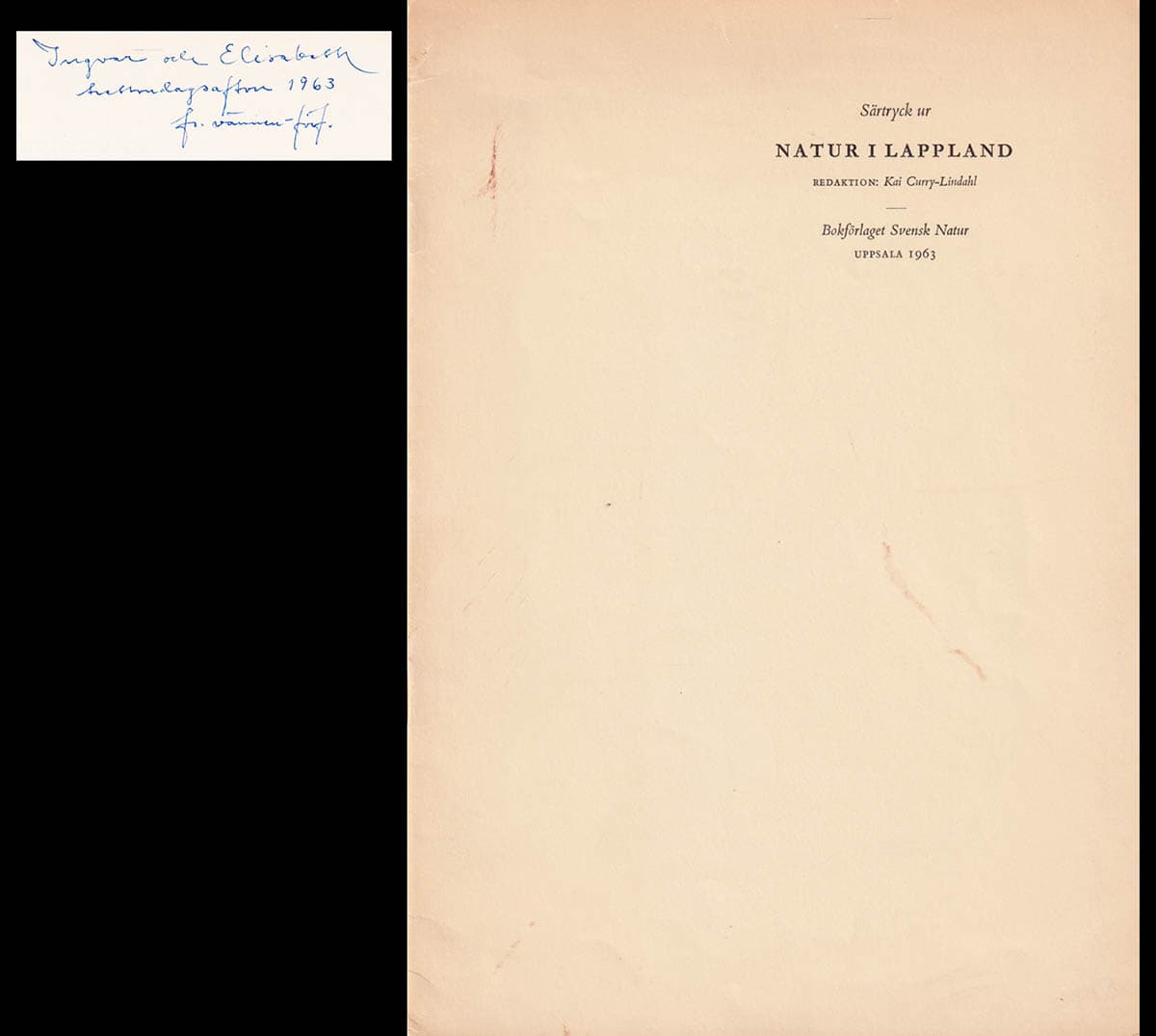 Erik Bylund : Koloniseringen av Lappland