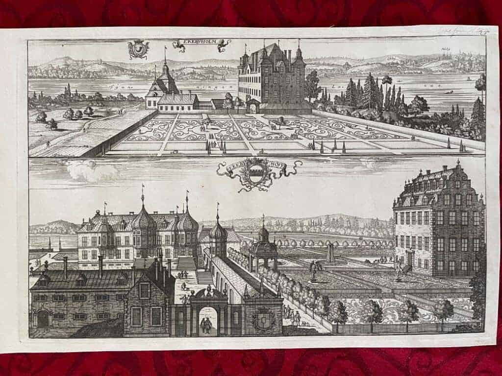 Erik Dahlberg : Ekebyholm / Ekebyhoff [Kopparstick från Suecia Antiqua et Hodierna]