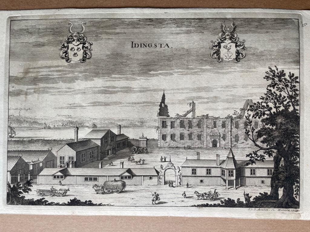 Erik Dahlberg : Idingsta [Kopparstick från Suecia Antiqua et Hodierna]