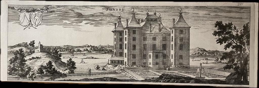 Erik Dahlberg : Sundby [Kopparstick från Suecia Antiqua et Hodierna.]