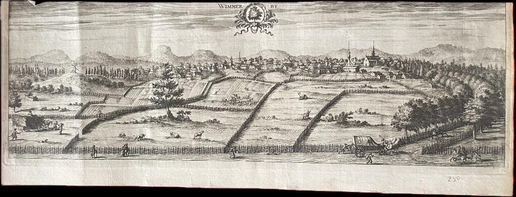 Erik Dahlberg : Wimmerby [Vimmerby. Kopparstick från Suecia Antiqua et Hodierna]