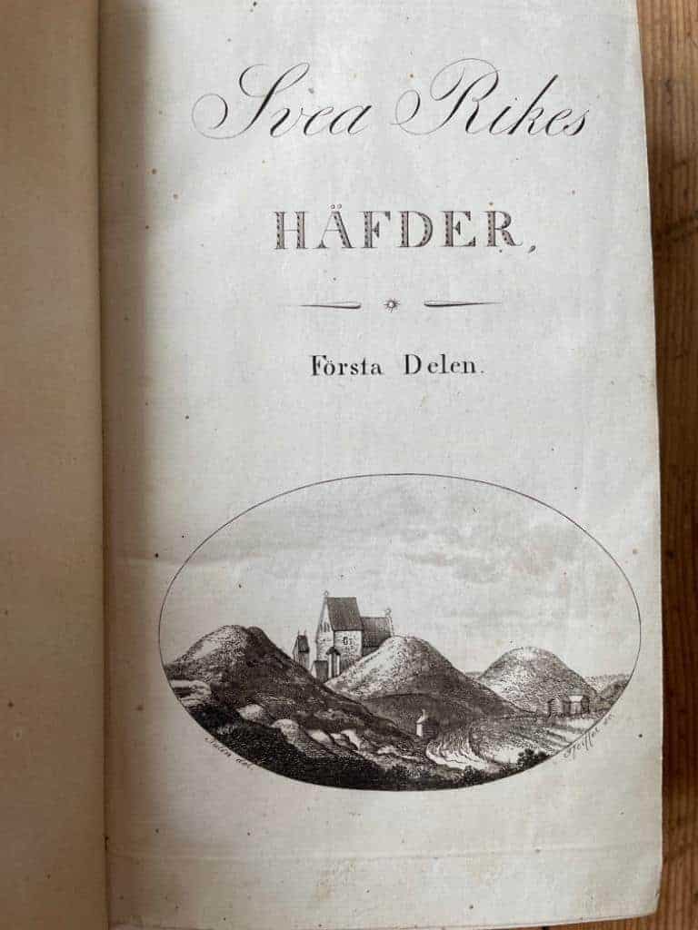 Erik Gustaf Geijer : Svea rikes häfder. I. (Allt som utkom)