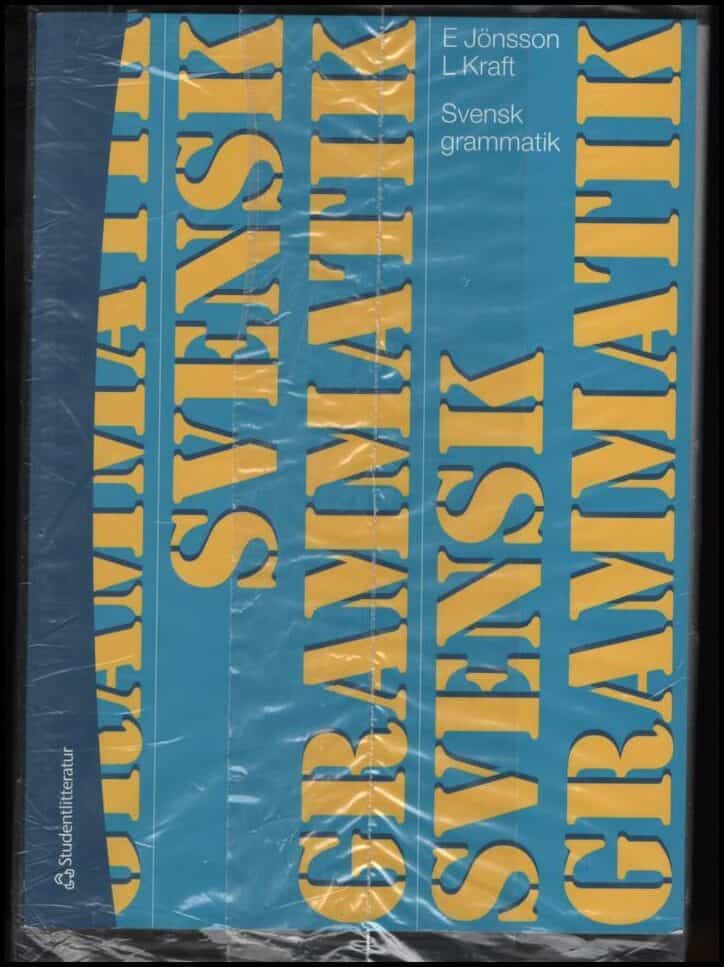 Erik Jönsson : Svensk grammatik