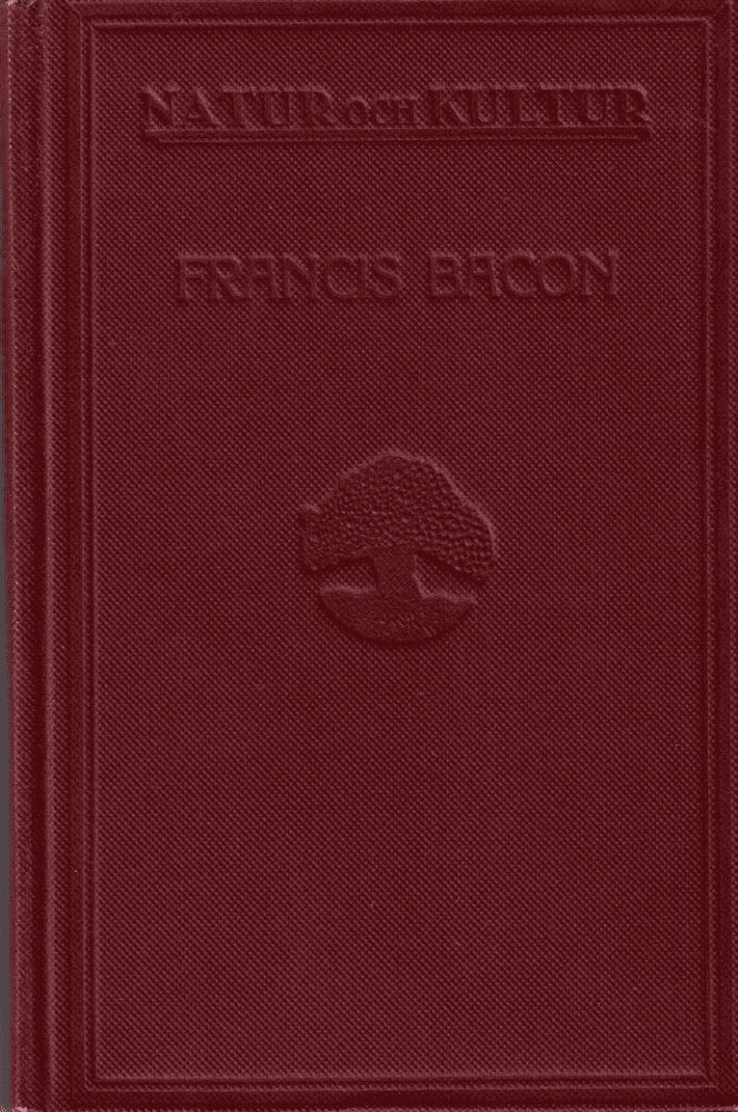 Erik Nordenskiöld : Francis Bacon