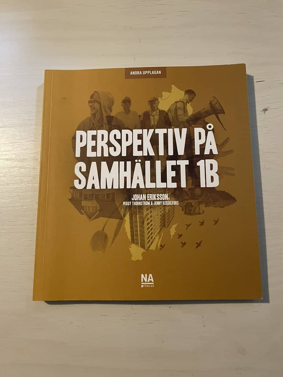 Eriksson, Johan, Thornström, Peggy, Kesselfors, Jenny : Perspektiv på samhället 1B