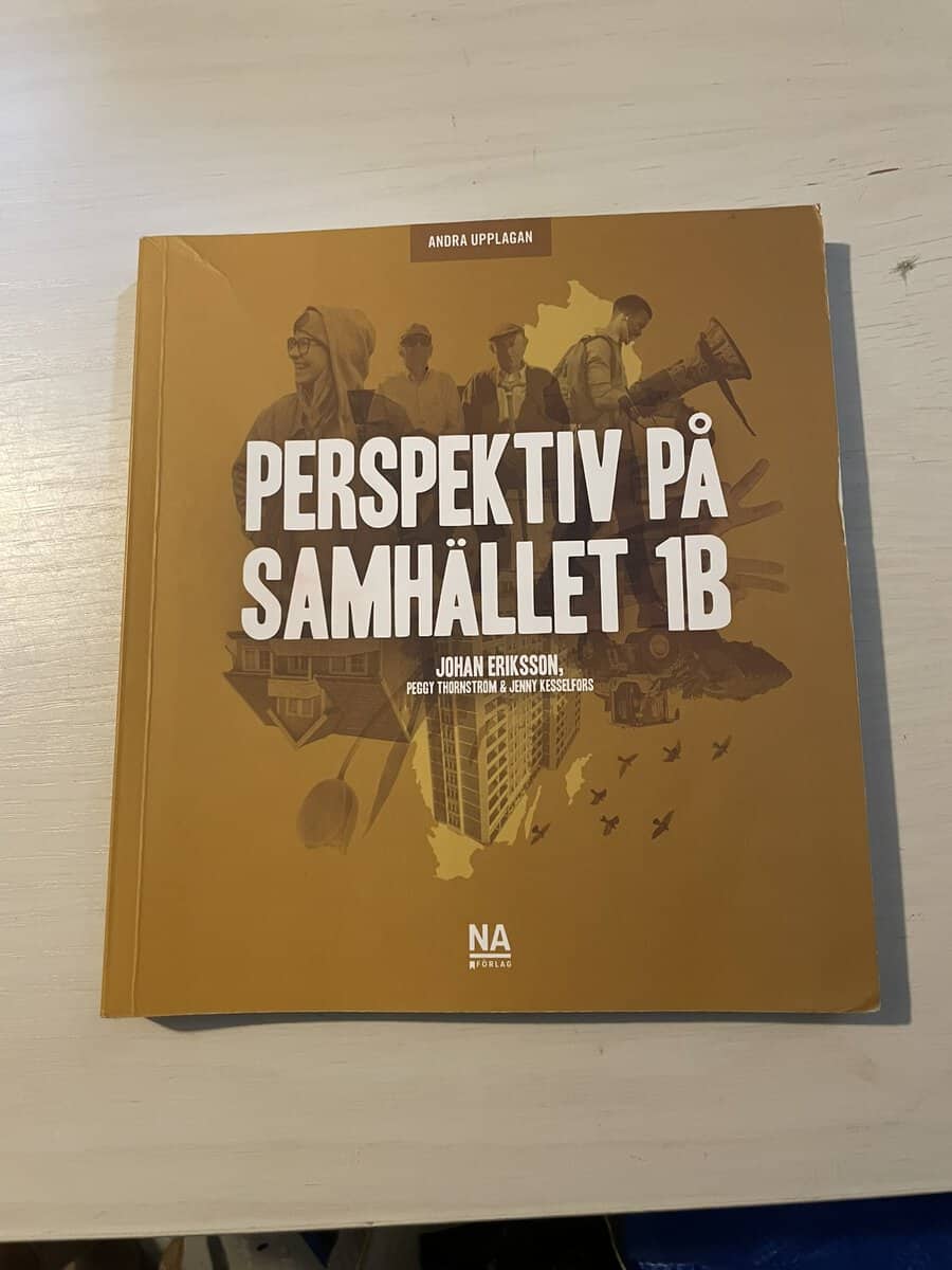 Eriksson, Johan, Thornström, Peggy, Kesselfors, Jenny : Perspektiv på samhället 1B