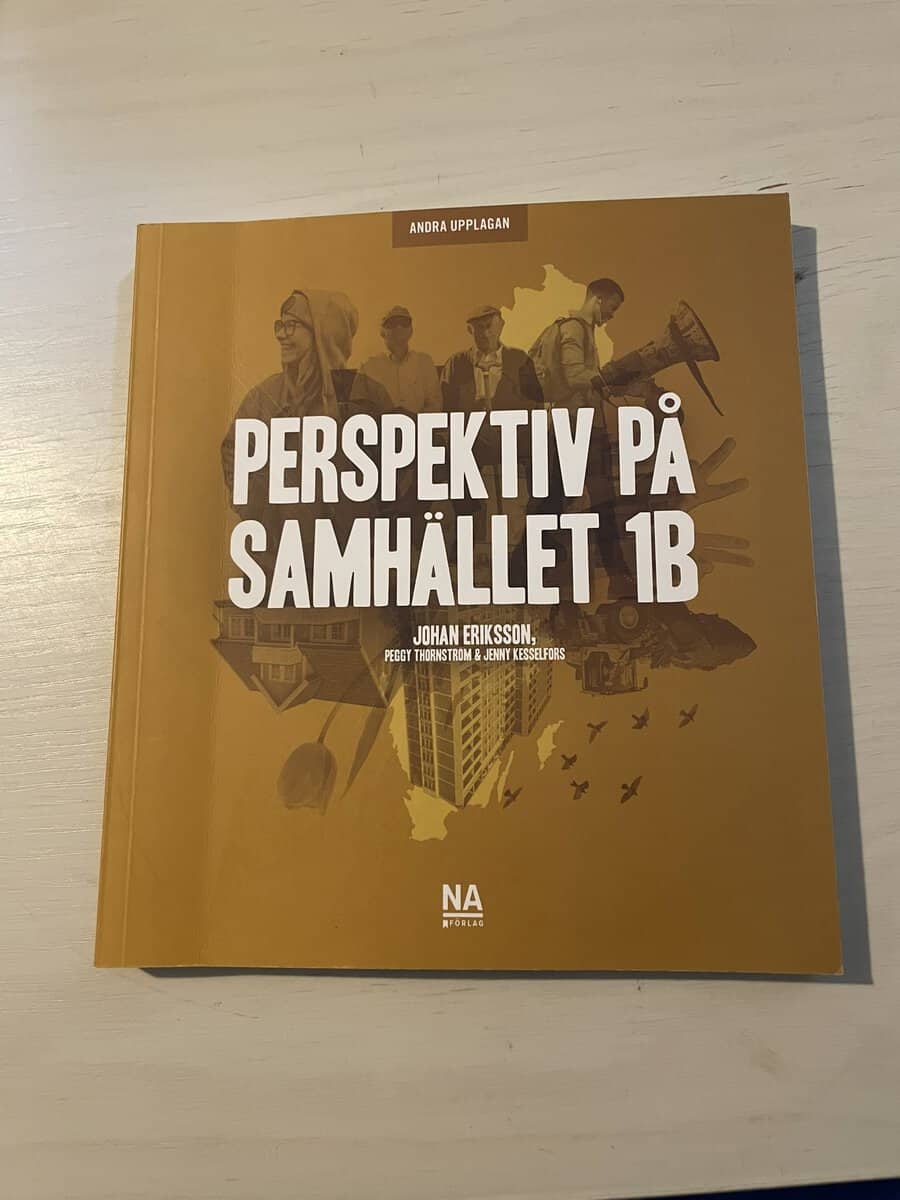 Eriksson, Johan, Thornström, Peggy, Kesselfors, Jenny : Perspektiv på samhället 1B