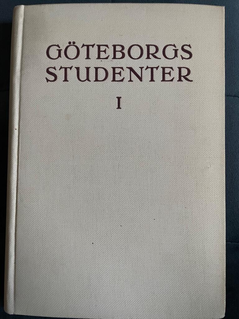 Erland Långström ; Gustaf Stern (utg.) : Göteborgsstudenter. Biografier. I (Göteborgs högre elementarläroverks och Göteborgs högre latinläroverks studenter 1865-1917)