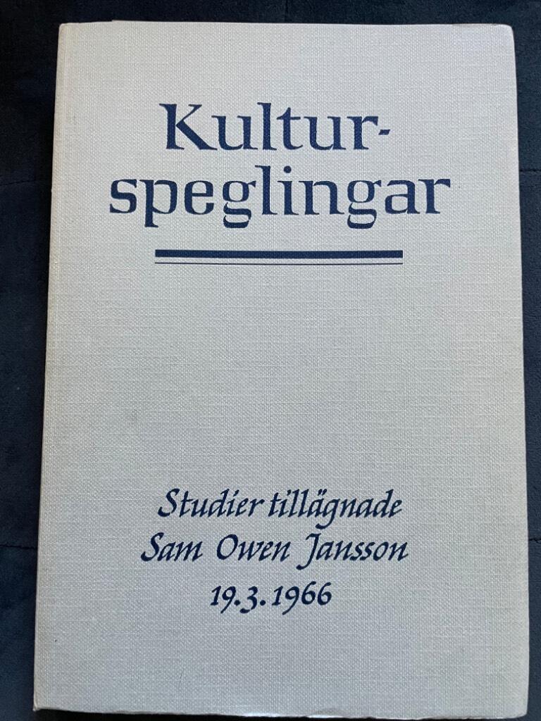 Ernst-Folke Lindberg : Kulturspeglingar