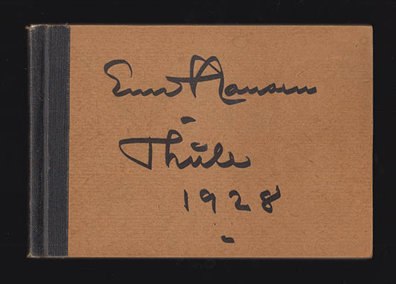 Ernst Hansen : Ernst Hansen Thule 1928