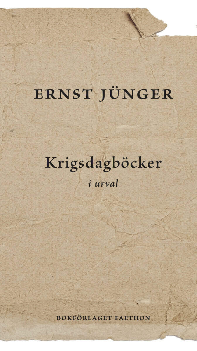 Ernst Jünger : Krigsdagböcker i urval