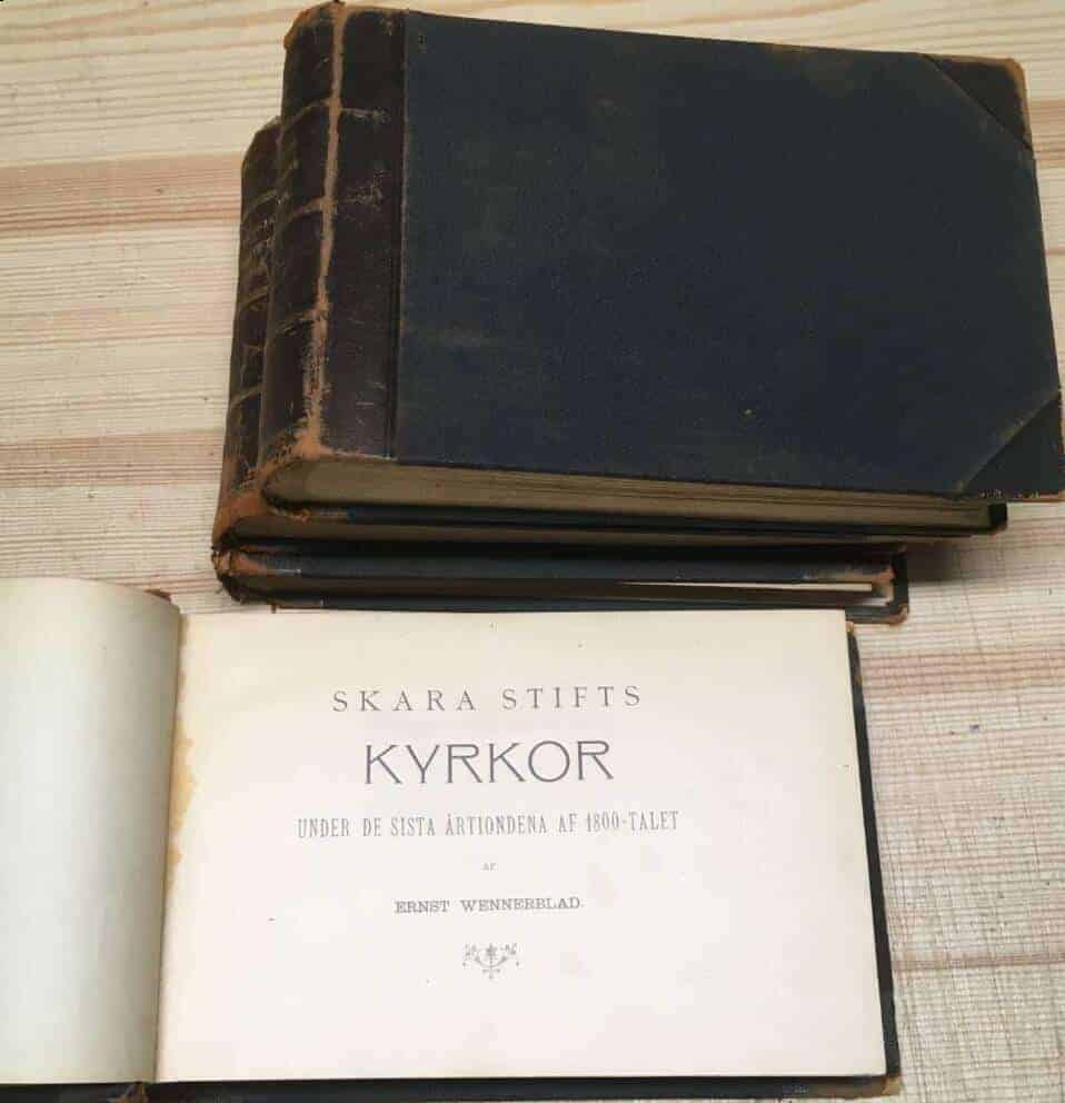 Ernst Wennerblad : Skara stifts kyrkor under de sista årtiondena af 1800-talet