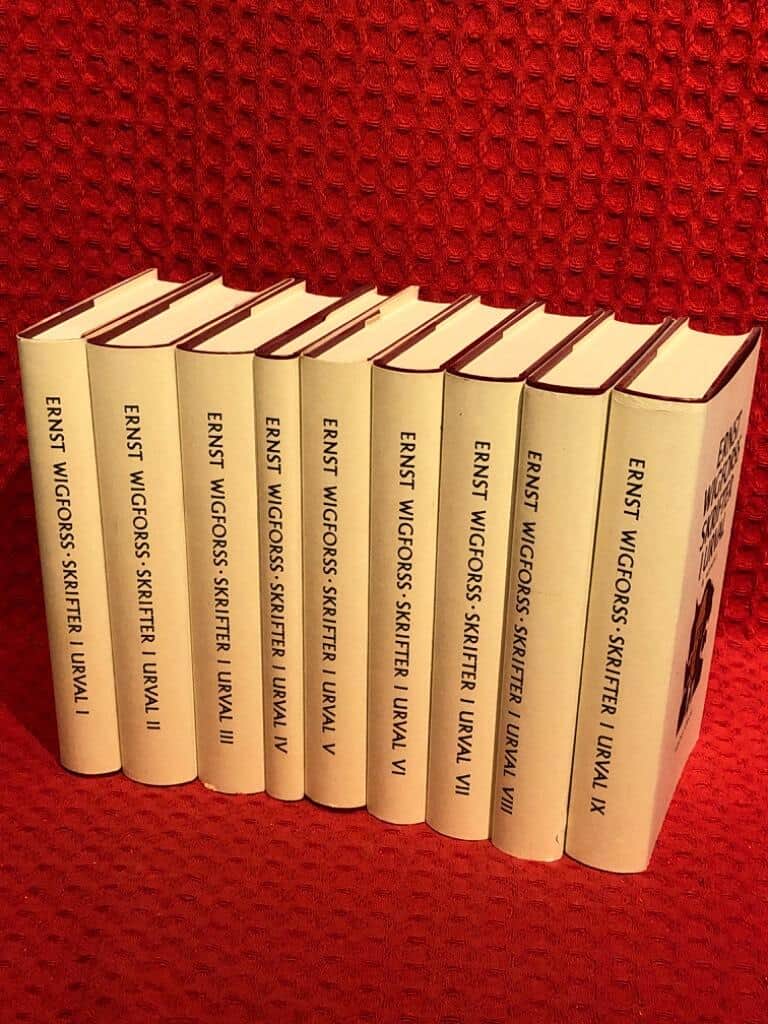 Ernst Wigforss : Skrifter i urval bok 1-9