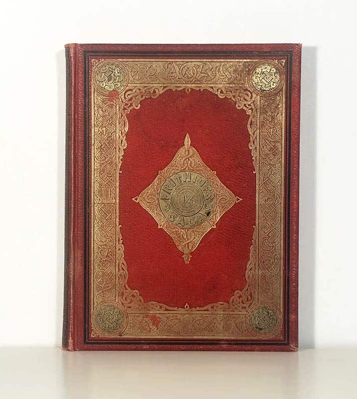 Esaias Tegner : Frithiofs saga. Med teckningar af August Malmström. Ny illustrerad upplaga