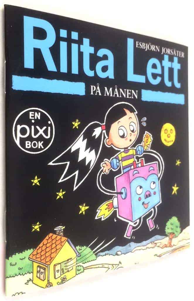 Esbjörn Jorsäter : Riita Lett på månen [Pixi-bok]