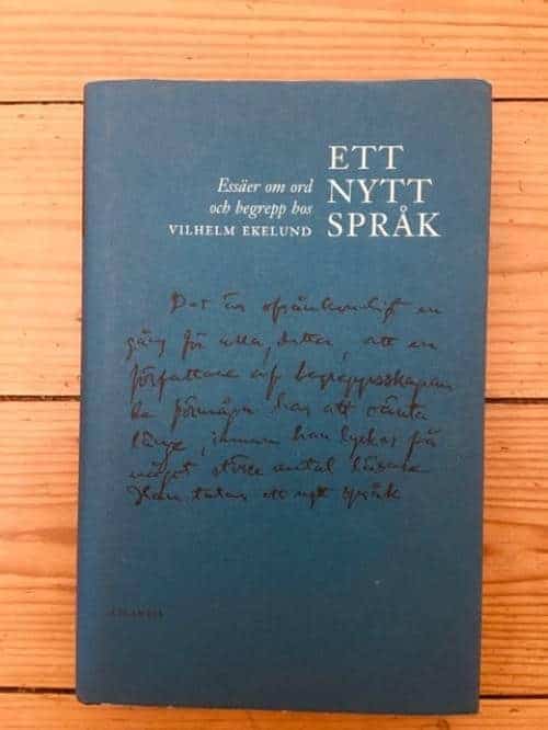 Ett nytt språk