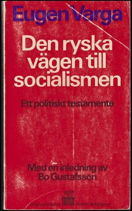 Eugen Varga : Den ryska vägen till socialismen