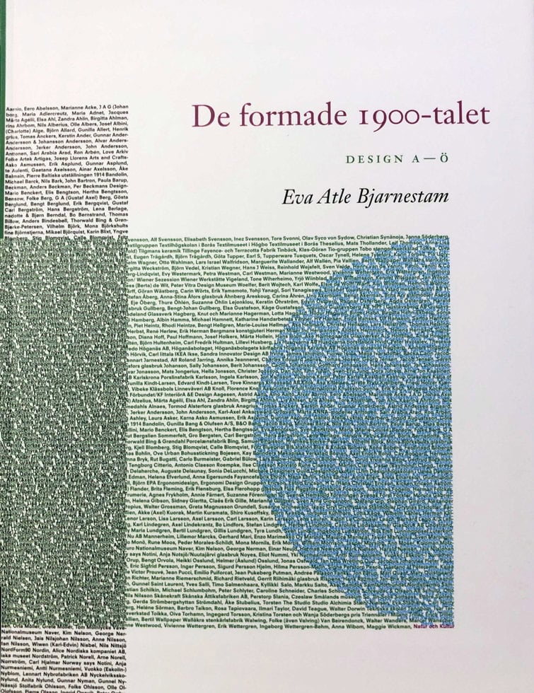 Eva Atle Bjarnestam : De formade 1900-talet : design A till Ö