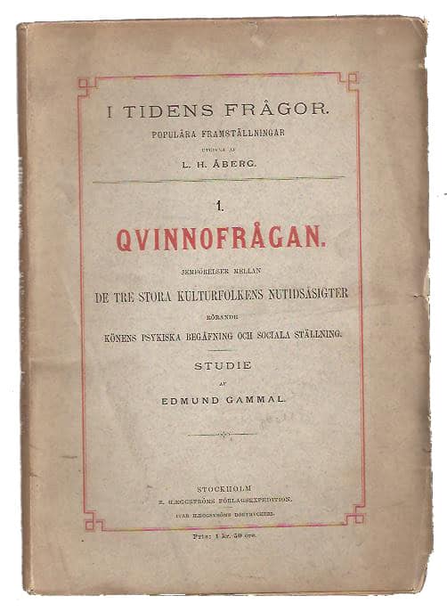 Eva Fryxell : Qvinnofrågan