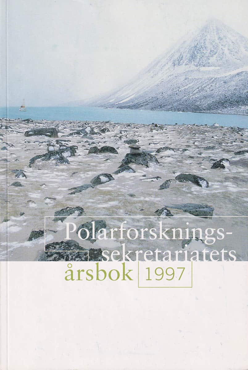 Eva Grönlund : Polarforskningssekretariatets årsbok 1997 [årg. 2]