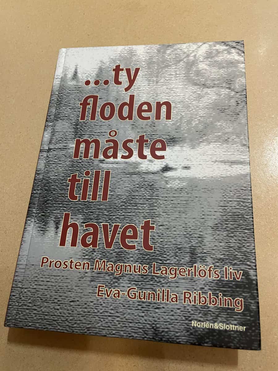 Eva-Gunilla Ribbing : ty floden måste till havet [prosten Magnus Lagerlöfs liv]