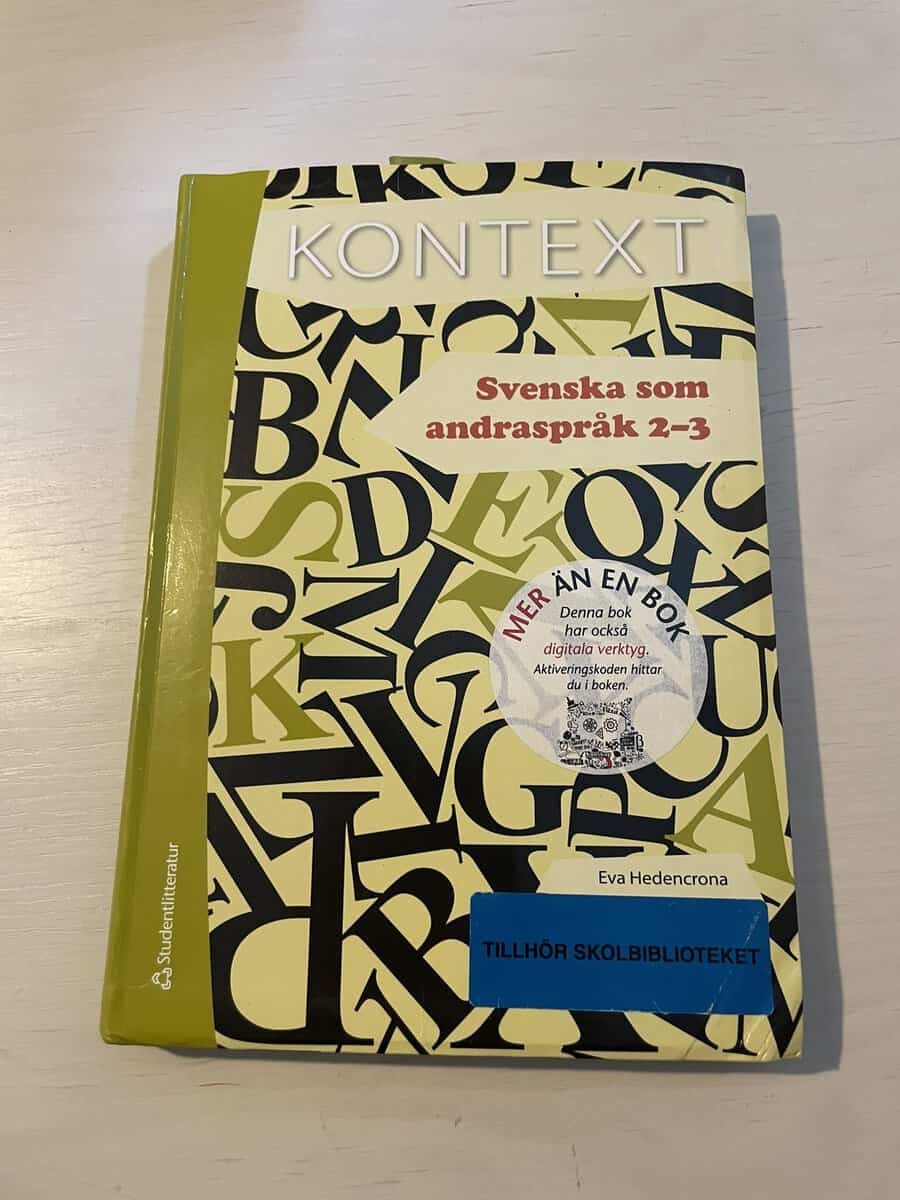 Eva Hedencrona : Kontext - Svenska som andraspråk 2-3