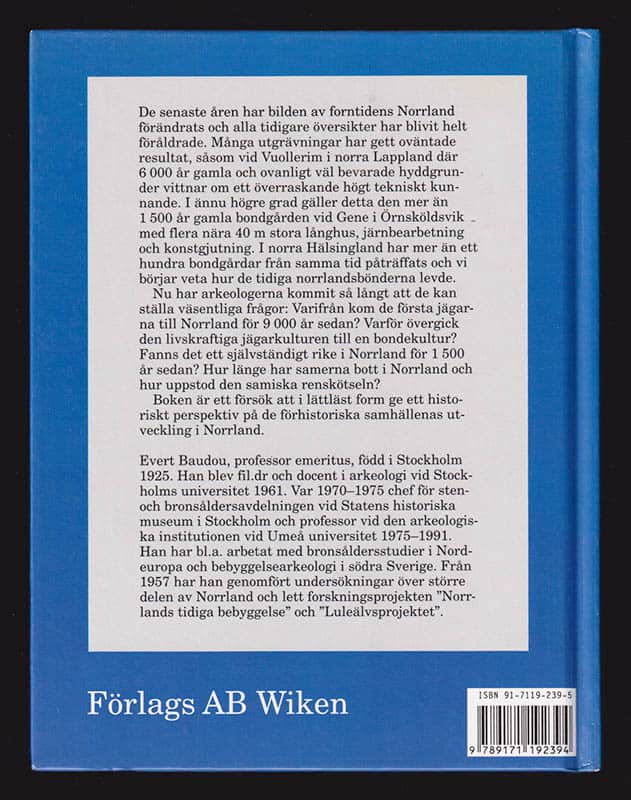 Evert Baudou : Norrlands forntid