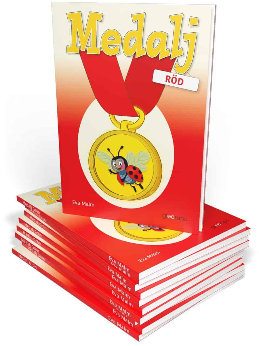 Ewa Malm : Medalj röd, svenska, 10 ex