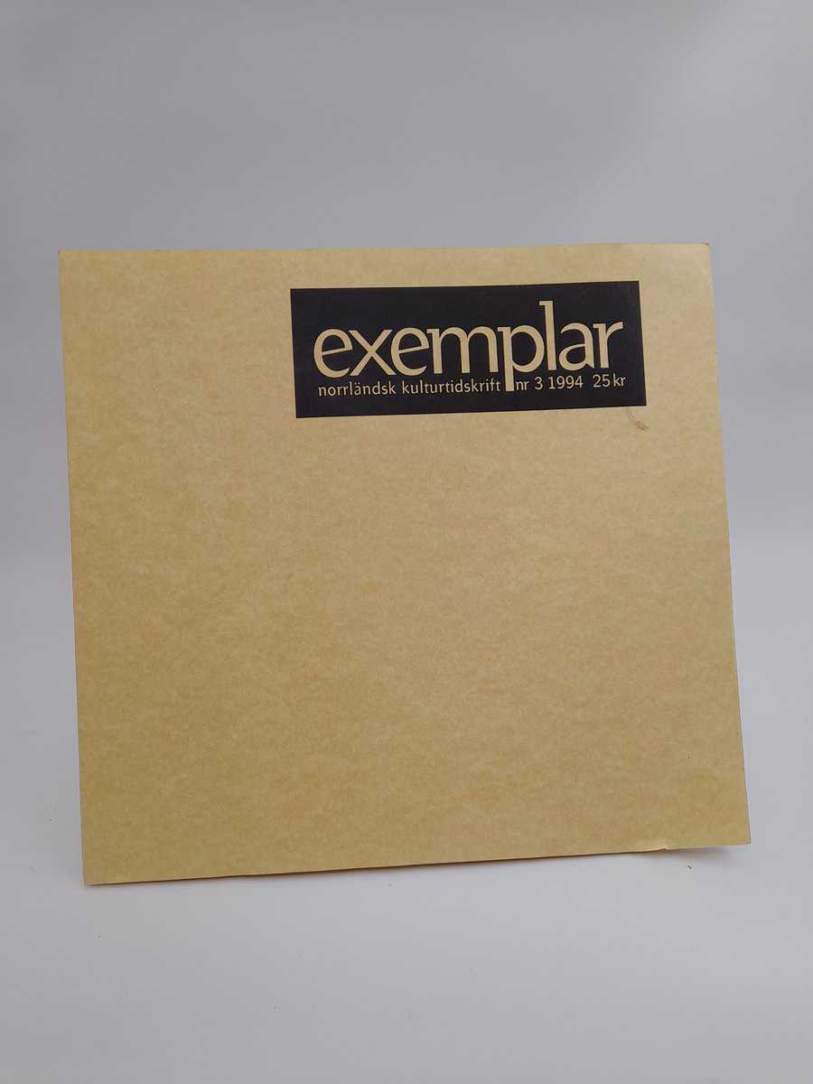 Exemplar : 1994/3