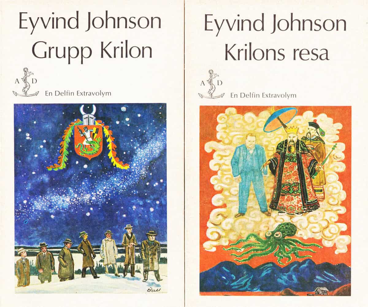 Eyvind Johnson : Grupp Krilon. Roman + Krilons resa. Roman + Krilon själv. Roman (komplett)