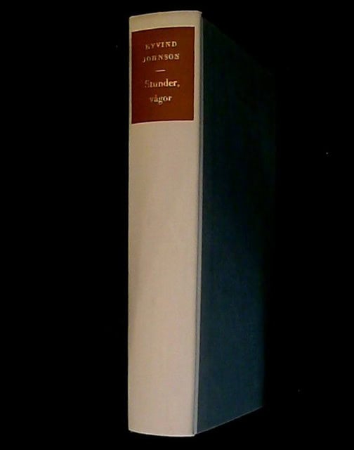 Eyvind Johnson : Stunder, vågor Berättelser från resor