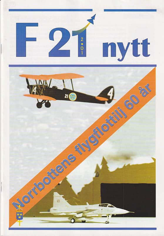 F 21 nytt 2-01 (Norrbottens flygflottilj 60 år)