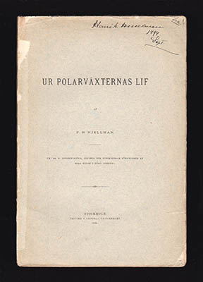F. R. Kjellman : Ur polarväxternas lif