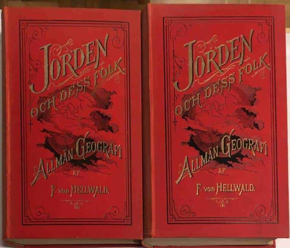 F von Hellwald : Jorden och dess folk. Allmän geografi I-II