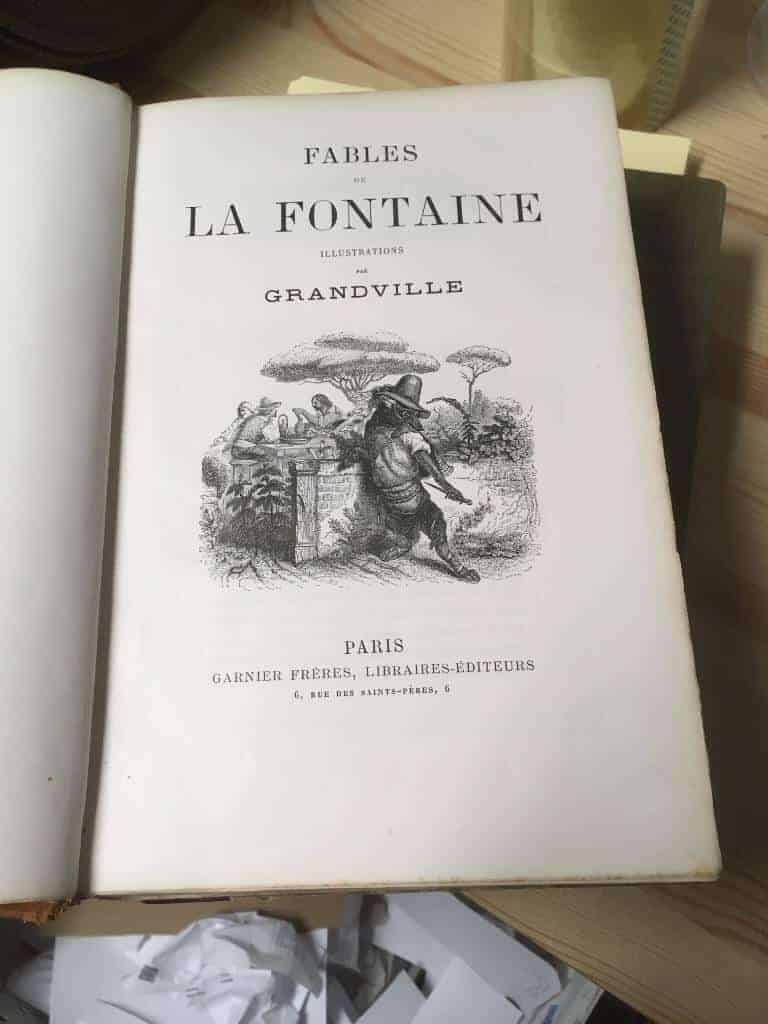 Fables de La Fontaine - Illustrations par Grandville