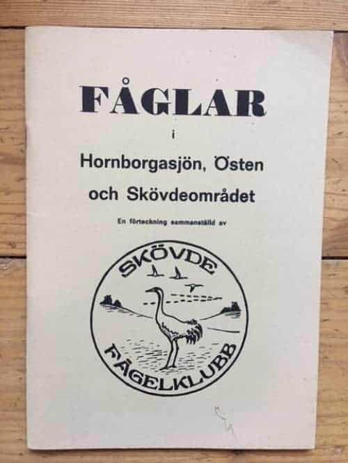 Fåglar i Hornborgasjön, Östen och Skövdeområdet