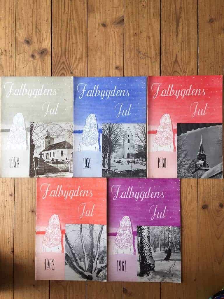 Falbygdens Jul 1958-1962 (5 årgångar)