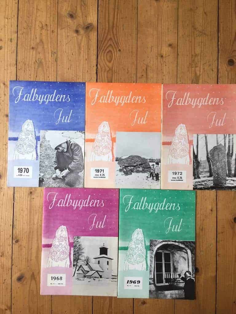 Falbygdens Jul 1968-1972 (5 årgångar)