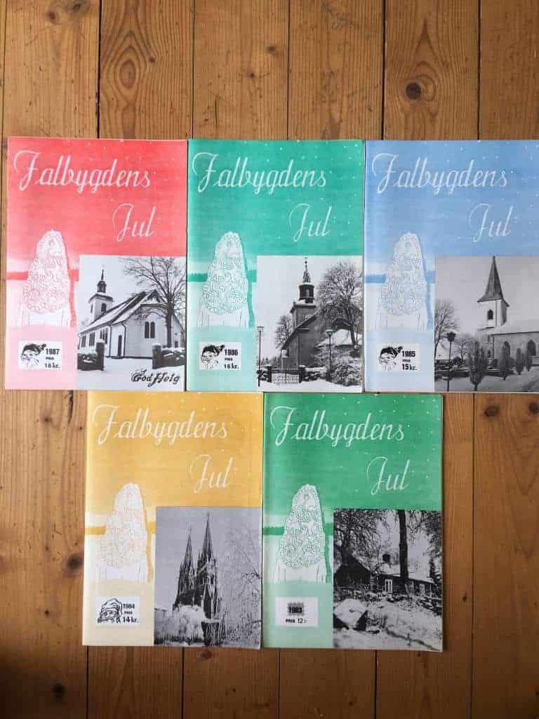 Falbygdens Jul 1983-1987 (5 årgångar)