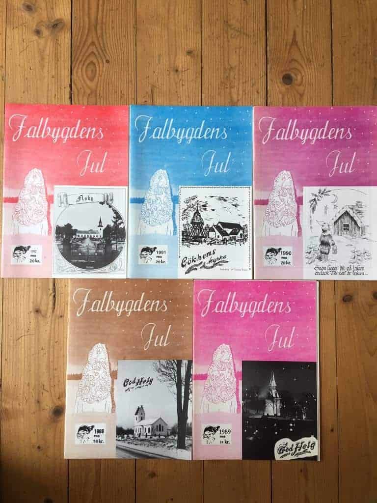 Falbygdens Jul 1988-1992 (5 årgångar)
