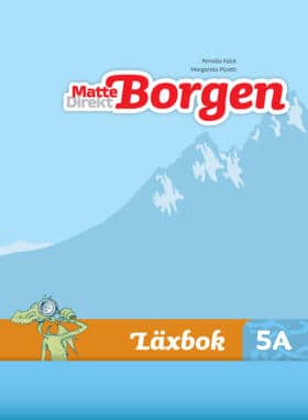 Falck, Pernilla ; Picetti, Margareta : Matte Direkt Borgen Läxbok 5A Ny upplaga