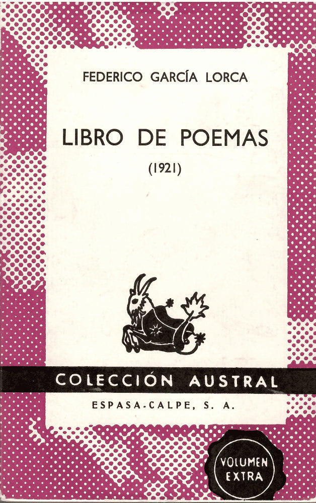 Federico García Lorca : Libro de poemas (1921)