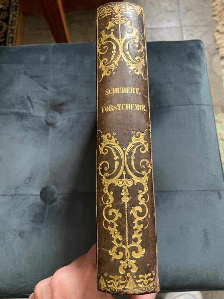 Ferdinand Schubert : Handbuch der Forstchemie
