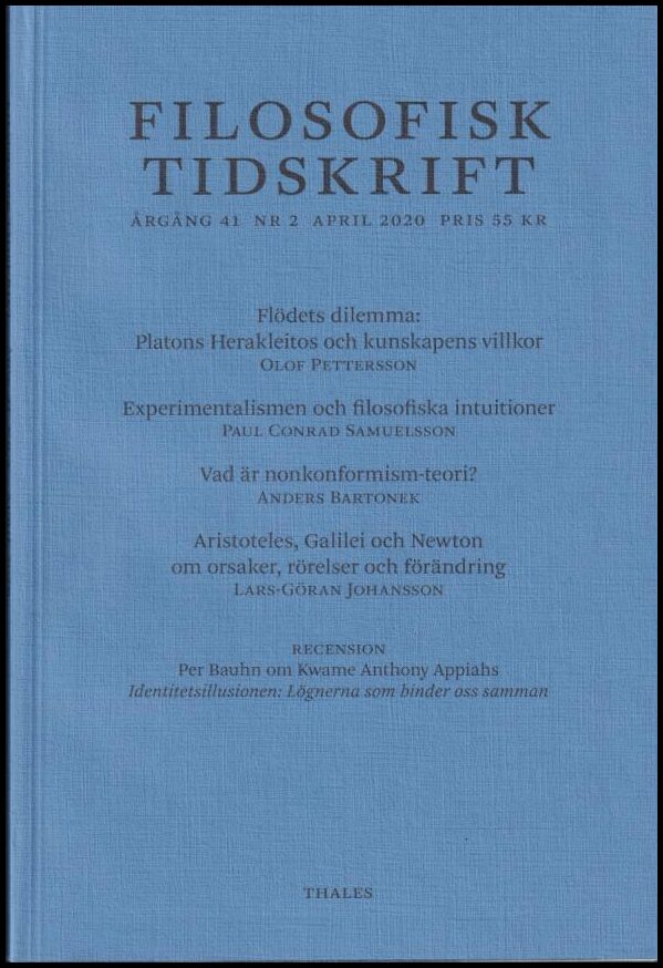 Filosofisk tidskrift : 2020 / 2
