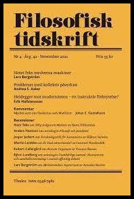 Filosofisk tidskrift : 2021 / 4