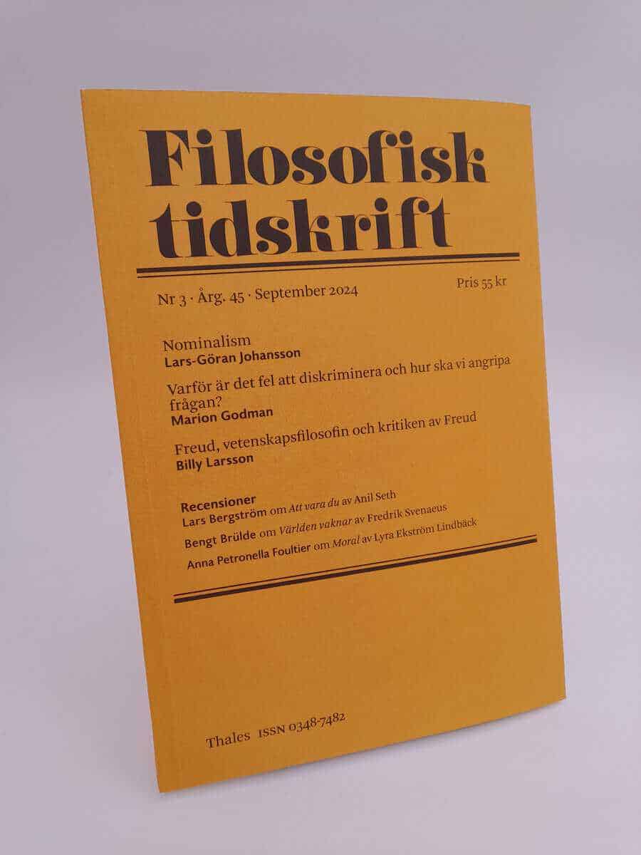 Filosofisk tidskrift : 2024/3