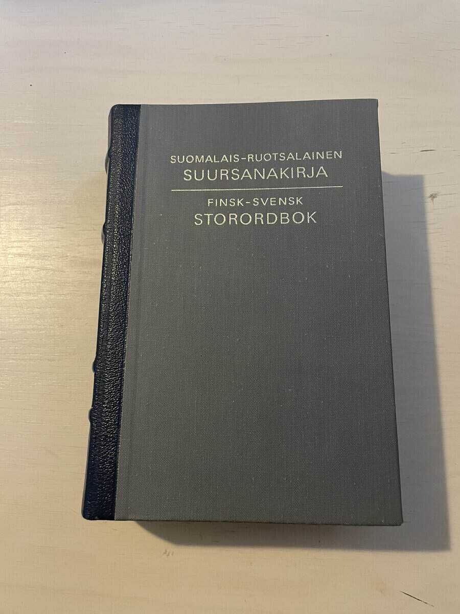 Finsk-svensk storordbok - Suomalais-Ruotsalainen Suursanakirja